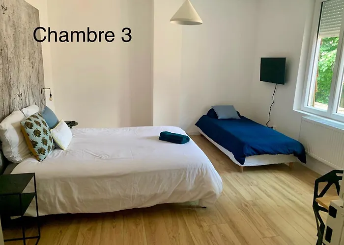 Maison 22 Couchages Prox Gare Et Centre Max 10 بيت للعطل ليل